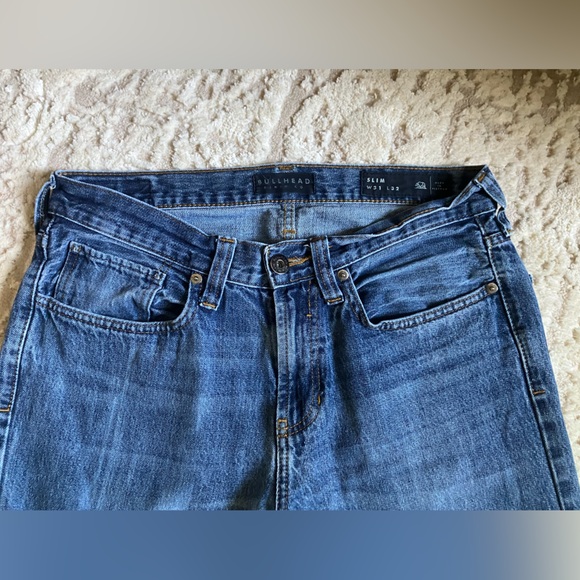 Bullhead Denim Co. Blue Jeans Slim W31/L32 Mens Great Condition - Picture 2 of 9